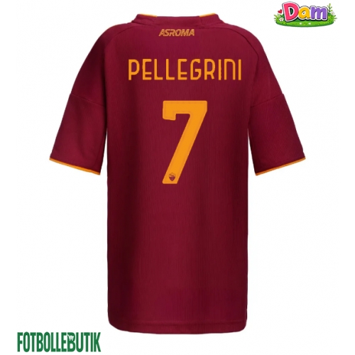 AS Roma Lorenzo Pellegrini #7 Hemmatröja Kvinnor 2025-26 Kortärmad